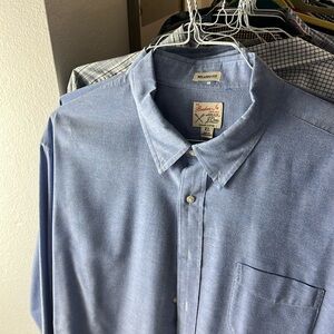 J.Crew “Relaxed fit” blue oxford shirt